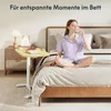 Table d'appoint FLEXISPOT réglable en hauteur, en forme de Voir les images du produit 9