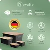 Novaliv 4 pezzi Eleganti cestini portaoggetti in look Anteprima dell’immagine prodotto 4