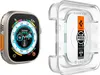 A smartwatch and its protective case are displayed side-by-side against a white background. Podgląd zdjęcia produktu