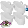 KOTARBAU® 4er Set Blumenkasten für Balkon 40x15x15cm Produktbild-Vorschau 1
