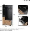 Zestaw garderoby Merax 7 w 1, kompaktowa garderoba z ławką, Podgląd zdjęcia produktu 5