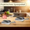 2er Set Futterschaufel Aluminium 750 ml Mehlschaufel Produktbild-Vorschau 7