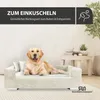 Canapé pour chien Rohrschneider | Lit pour chien en velours Voir les images du produit 6