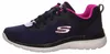 Skechers Bountiful - Quick Path - Navy / Hot Pink Polyester Produktbild-Vorschau 23