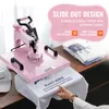 Tepelný lis VEVOR, 15 x 15 palců, 8 v 1, s lisem na trička Náhled obrázku produktu 4