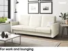 MEBLINI Sofa mit Schlaffunktion - Schlafcouch Ausziehbar - Produktbild-Vorschau 3