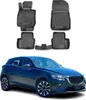 2015-2024 Mazda CX-3 Fußmatten TPE Schwarz 4 tlg Produktbild-Vorschau 1