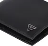 A close-up shot of a black Guess wallet. Voir les images du produit