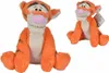 Two plush toys of the character Tigger from Winnie the Pooh are shown against a white background. The main toy is in the foreground, and a smaller one is in the background. Voir les images du produit