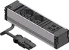 BACHMANN CONI 2x Schutzkontakt 1xUSB A/C 22W, schwarz Produktbild-Vorschau 1