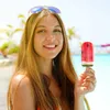 Relaxdays Eisformen 10er Set, Silikon, Formen für Eis am Produktbild-Vorschau 3