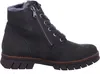 A side view of a gray lace-up boot with a zipper. Produktbild-Vorschau