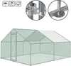 Pollaio all'aperto 3x4x2 m Tetto del pollaio Pollaio Telaio Anteprima dell’immagine prodotto 1