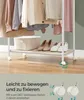 SONGMICS Kleiderständer, Kleiderstange mit Ablage bis 100 Produktbild-Vorschau 9
