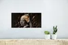MuchoWow® Poster Mädchen mit Perlenohrring - Braun - Design Produktbild-Vorschau 5