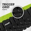 VirtuFit Grid Foam Roller Massagerolle 62 cm Schwarz Produktbild-Vorschau 4