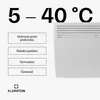 Klarstein Elektrický konvektorový ohrievač, voľne stojaci Náhľad obrázku produktu 3