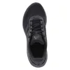 A top-down view of a black Adidas running shoe. Podgląd zdjęcia produktu