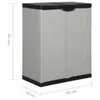 vidaXL Armoire de rangement de jardin avec 1 fond gris et Voir les images du produit 9