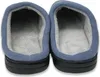 Textil Hausschuhe Pantoffel Modell CORDOBA HR Silberblau Produktbild-Vorschau 3