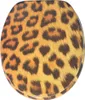 A leopard print toilet seat. Produktbild-Vorschau