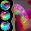 LED fidget spinner RGB, 3 režimy osvětlení, průhledný, Náhled obrázku produktu 5