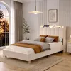 Lit tapissé, lit simple, lit pour enfant 90 x 200 cm, lit Voir les images du produit 4