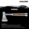 Halder 3555.375 Hatchet 370 mm 1000 g Voir les images du produit 13
