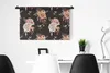 MuchoWow® Wandteppich Wandbehang Blumen - Blätter - Natur Produktbild-Vorschau 4