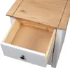 Nachtkastje Panama Range 46x40x57 cm grenenhout wit Productafbeelding-voorbeeld 7