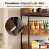 COSTWAY 5-laags opbergrek met 4 uitschuifbare lades, Productafbeelding-voorbeeld 7