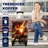 MuchoWow® Koffer Handgepäck Trolley Rollkoffer Kleine Produktbild-Vorschau 2