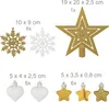 Relaxdays Weihnachtskugeln 101er Set, Kunststoff, Produktbild-Vorschau 5