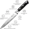 PAUDIN C5 Damast Tranchiermesser 20 cm – Japanisches Produktbild-Vorschau 4