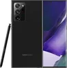 A black Samsung Galaxy Note20 Ultra 5G smartphone with its stylus is shown from the back and side. Anteprima dell’immagine prodotto