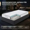 Arensberger JANA Federkernmatratze - 20cm Höhe - Matratze Produktbild-Vorschau 3