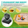 Coemo 6-eckiger Sandkasten Sally Holz inkl. Bodenplane Produktbild-Vorschau 6
