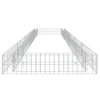 vidaXL Gabbione letto rialzato Acciaio zincato 500x100x20 Anteprima dell’immagine prodotto 11