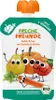 MUS JABŁKO - GRUSZKA - MARCHEW - DYNIA  BEZ DODATKU CUKRÓW BEZGLUTENOWY OD 6 MIESIĄCA BIO 100 g - FRECHE FREUNDE Produktbild-Vorschau
