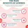 Feminine Balance Gummies, Vegan, Ananas Gummies, Produktbild-Vorschau 3