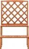 vidaXL Květinové schody s mříží 70x42x115 cm Masivní Náhled obrázku produktu 2