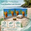 Lantigo Strandparavent Surfbrett 6m Windschutz Sichtschutz Produktbild-Vorschau 9