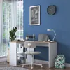 Skye Decor, HA113- HA113 RAN, Couleur chêne,,Blanc, Tables Voir les images du produit 4