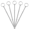 10 Stück Silber Metallstange Mittellochausstech für 2 bis 3 Produktbild-Vorschau 7