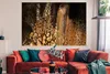 MuchoWow® Poster Acrylfarbe - Braun - Gießfarbe 180x120 cm Produktbild-Vorschau 2