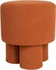 Marcos Sitzhocker Rot / Braun Produktbild-Vorschau 2