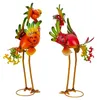 Mel-O-Design 8024 Metall Vogel bunt stehend 2er Set Produktbild-Vorschau 2