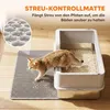 PawHut Katzentoilette XL Edelstahl mit Deckel, hohe Produktbild-Vorschau 7