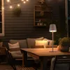 LED Tischleuchte, braun, Touchdimmer, Akku, H 36 cm Produktbild-Vorschau 5