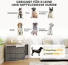 PawHut Eck-Hundekäfig Hundebox für Zuhause mit drehbare Produktbild-Vorschau 8